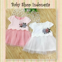 Dress Pesta Anak Wedges Top Tutu  large